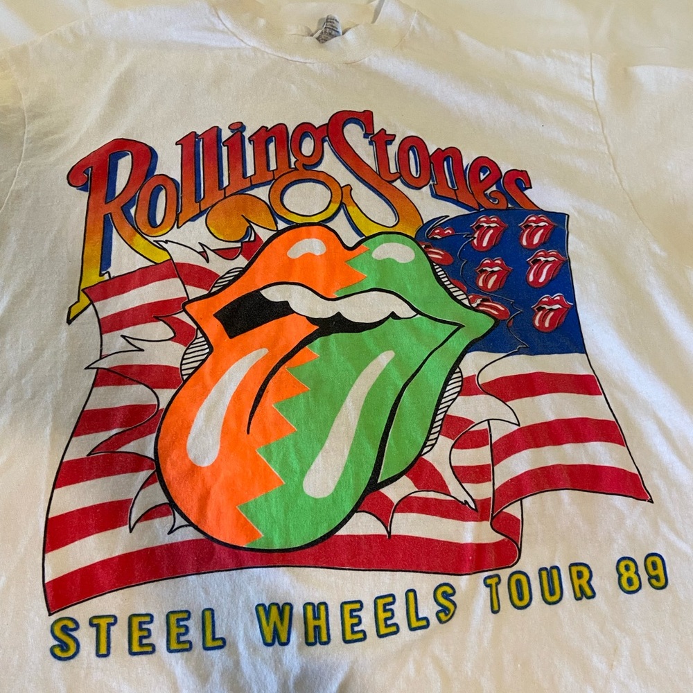 Rolling Stones 1989 tour shirt